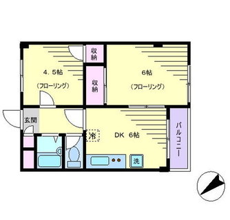 東京都文京区本駒込５丁目 賃貸マンション 2DK