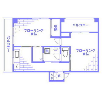 東京都北区西ヶ原１丁目 賃貸マンション 2K