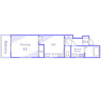 東京都北区中里２丁目 賃貸マンション 1DK