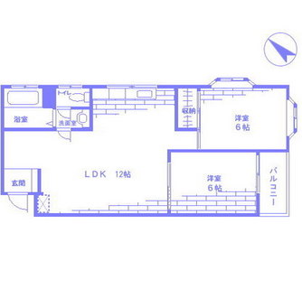 東京都文京区本駒込６丁目 賃貸マンション 2LDK