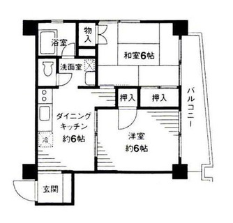 東京都文京区本駒込５丁目 賃貸マンション 2DK