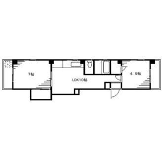 東京都文京区本駒込２丁目 賃貸マンション 2LDK