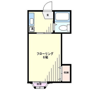 東京都北区田端３丁目 賃貸マンション 1K