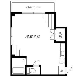 東京都北区田端４丁目 賃貸マンション 1R