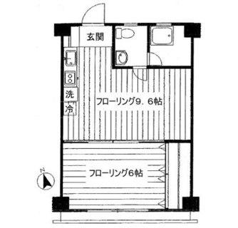 東京都北区中里１丁目 賃貸マンション 1LDK