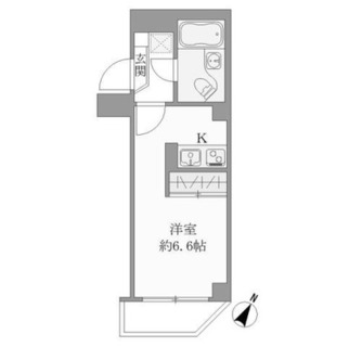 東京都北区中里１丁目 賃貸マンション 1K