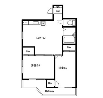 東京都北区中里３丁目 賃貸マンション 2LDK