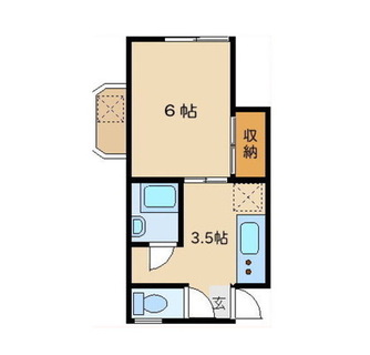 東京都北区田端６丁目 賃貸マンション 1K