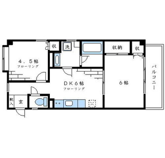 東京都北区田端３丁目 賃貸マンション 2DK