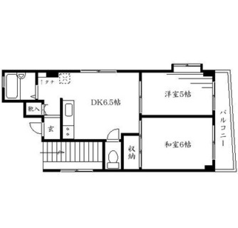 東京都北区田端４丁目 賃貸マンション 2DK