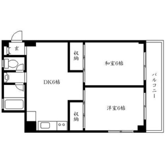 東京都文京区本駒込５丁目 賃貸マンション 2DK