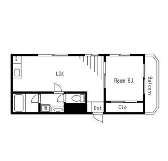 東京都北区中里２丁目 賃貸マンション 1LDK