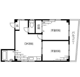 東京都豊島区駒込６丁目 賃貸マンション 2DK