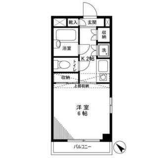 東京都北区中里１丁目 賃貸マンション 1K