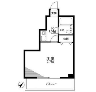 東京都文京区本駒込５丁目 賃貸マンション 1K