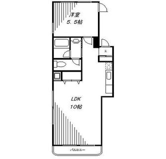 東京都北区中里２丁目 賃貸マンション 1LDK