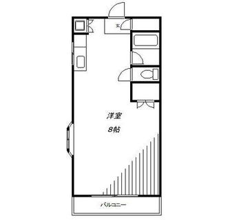 東京都北区中里２丁目 賃貸マンション 1R