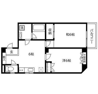 東京都北区田端３丁目 賃貸マンション 2DK