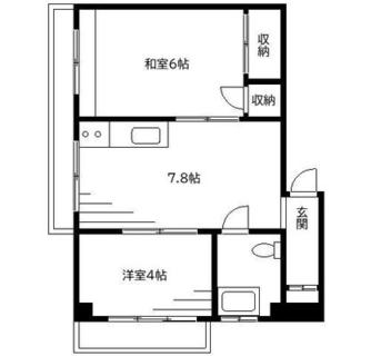 東京都北区田端３丁目 賃貸マンション 2DK