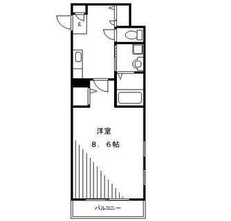 東京都北区中里１丁目 賃貸マンション 1K