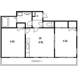 東京都北区中里２丁目 賃貸マンション 2DK