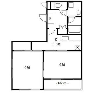 東京都豊島区駒込１丁目 賃貸マンション 2K