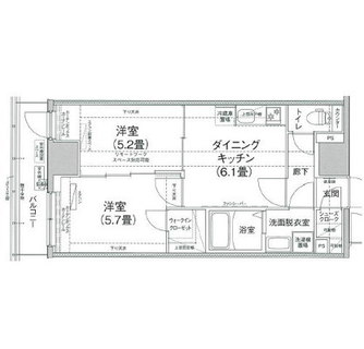 東京都北区西ヶ原１丁目 賃貸マンション 2DK