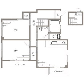 東京都北区中里１丁目 賃貸マンション 2DK