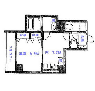 東京都豊島区駒込２丁目 賃貸マンション 1DK